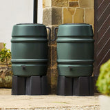 168 litre water butt double kit (336 litres total) Green or Grey