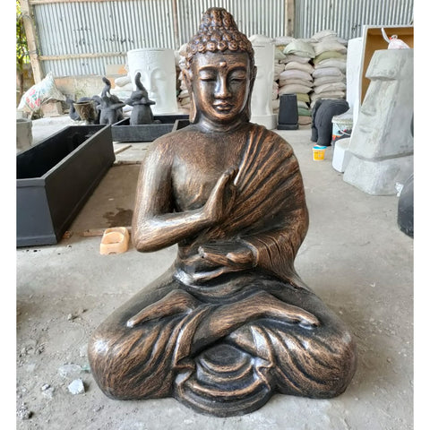 Large Buddha statue garden ornament